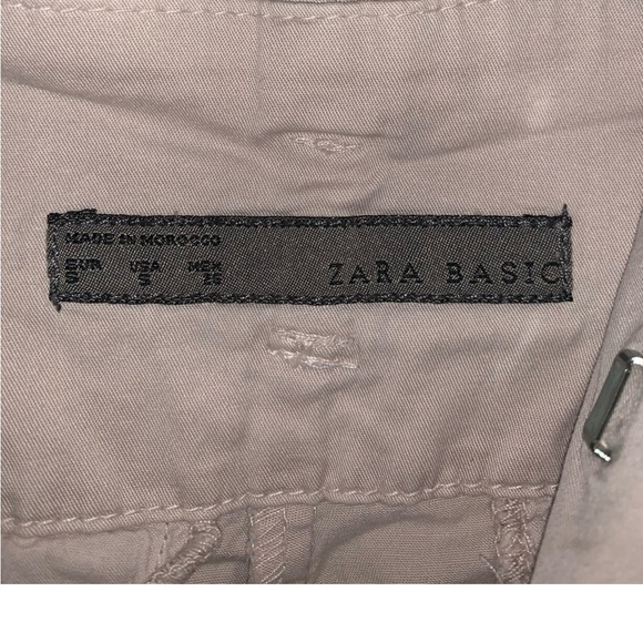 Zara Basics Chino Shorts Size S - Picture 2 of 5